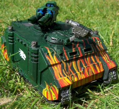 "INFERNUM" Salamanders Razorback by Gobsmasha