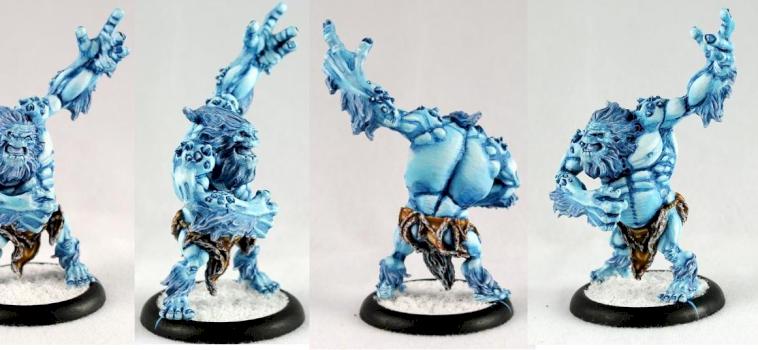 Winter Troll, Light Troll Warbeast by Pszito