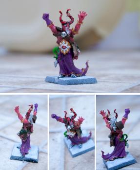 Games Day Chaos Sorcerer by rainbow_colours