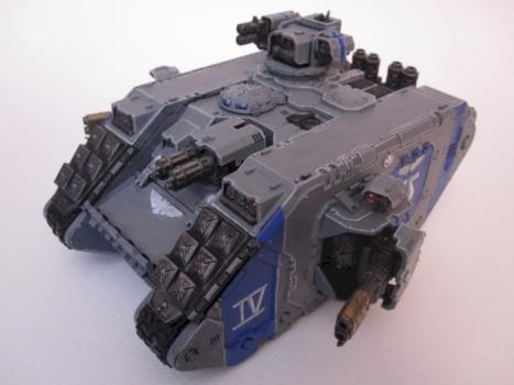 Ultramarine Land Raider Redeemer 4 by pntbolplayer