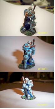 Praying Paladin by triscallian