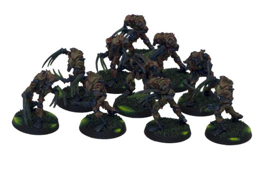 Necron flayed ones by Rejty