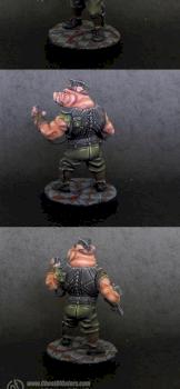 Boar hacker from Sapphire Wars by JerzyK