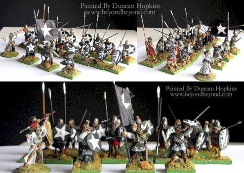 Romano British Arthurian Pagan unit with shaman by ByondByond