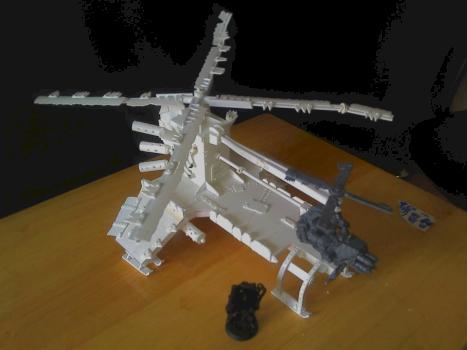 Scratchbuilt Ork Warkopta by Martin Lymer
