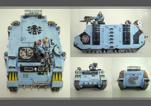 Space Wolves Rhino by Myffin