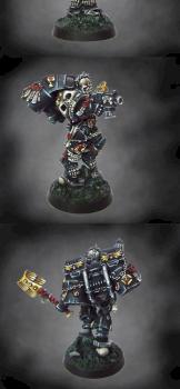blood angels death company chaplain lemartes by aurelio