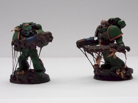Mantis Warrior's Captain and special weapon by Hazard84