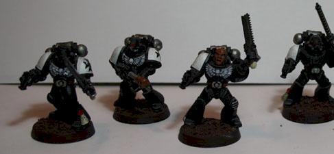 Black templar squad by antares45