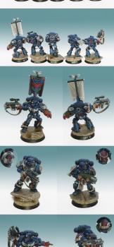 Crimson Fist Sternguard by nels0nmac