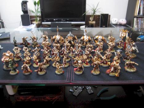 Skorne Army by greensamurai