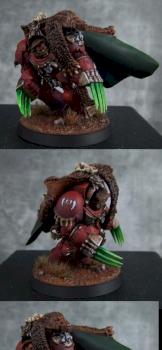 Red Space Wolves - Wolf Lord by andee