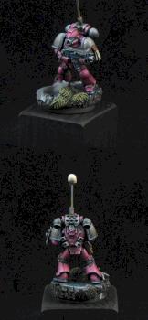 Emperor's Children Space Marine by Camelson by WhiteRavenFactory
