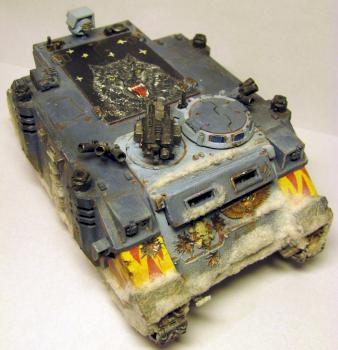 Space wolves rhino 2 by Ulfhrafn Grim