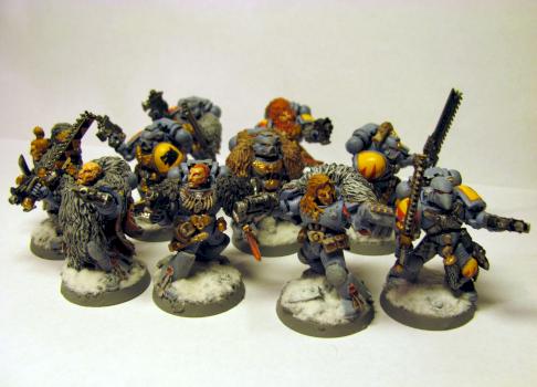 Space wolves blood claws 2 by Ulfhrafn Grim