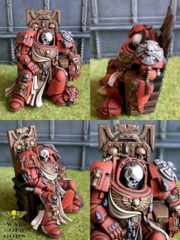 Space Hulk Dead Terminator on Throne Blood Angels by war-of-gods