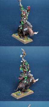 Savage Orc Great Shaman on Boar by BloodyBeast.com