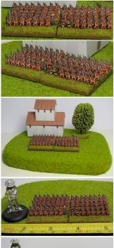 A centurie of 80 Baccus 6 mm Roman Legionaries by Postumus