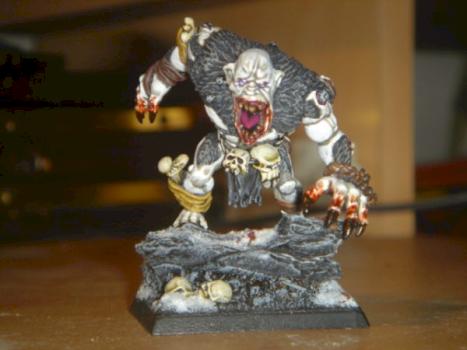 Ogre Gorger painted and based - Front by Kaleb Daark