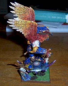 Thousand Sons Daemon Prince side view by WJG