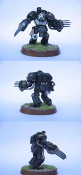 Black Templars Terminator by bloodtwister