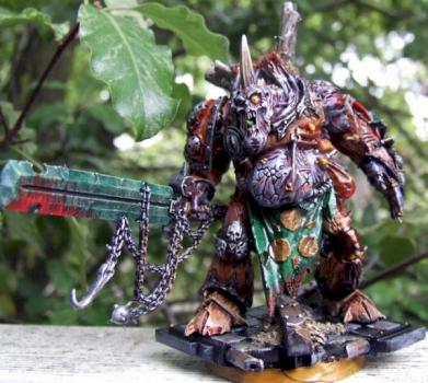 Daemon Prince of Nurgle by krazyboris