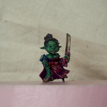 Wasabi on a stick (WIP) by battlescenerylady