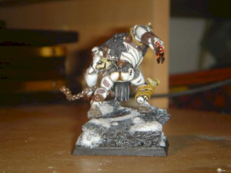 Ogre Gorger painted and based - Back by Kaleb Daark