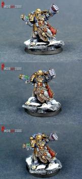 Space wolves Runepriest by Asmodean