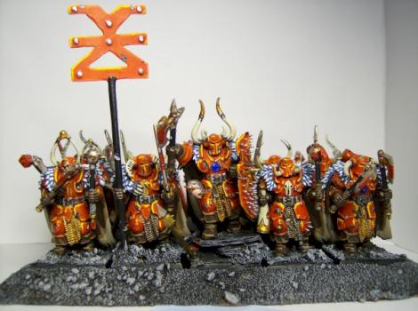 guerriers du chaos de khorne by tibotheboss