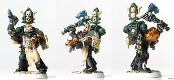 Ueman the blind - ddark angels chaplain by Aramoro
