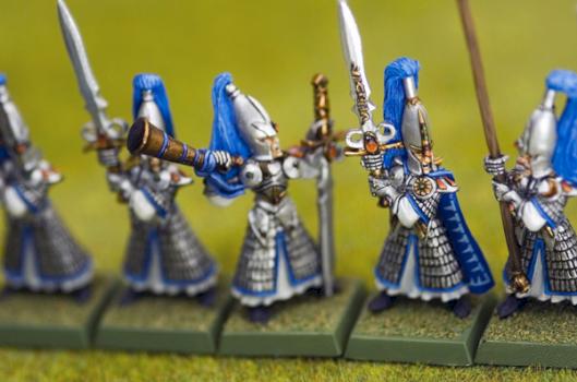 Unit of Sword Masters of Hoeth by gishikawa