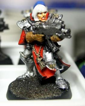 battle sister paint by my GF by Edify Wu