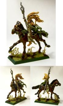 Mounted Wood Elf Spellsinger by Singaliel