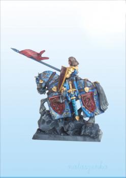 Bretonnian Paladin by Black Gobbo