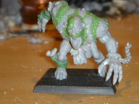 Ogre Gorger WIP - Front by Kaleb Daark
