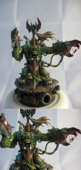 Black Reach Ork Warboss by Martin Lymer