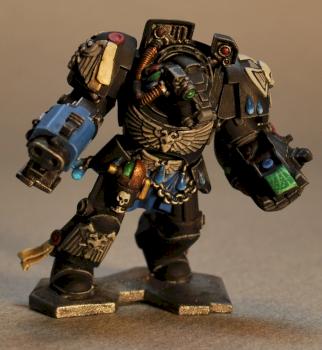 Space Hulk Space Marine Terminator with Auspex by Necromunda XIX