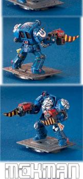 Terminator with Twin Storm Bolter and combat Blade - Space Hulk Ready by mekman