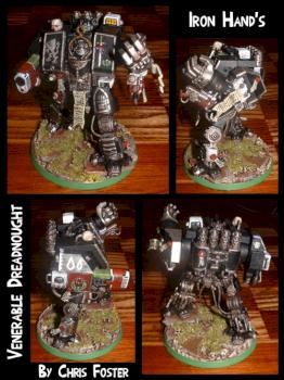 Iron Hands Venerable Dreadnought by Christo222