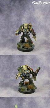 Dark Angel Space Marine by Daith