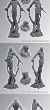 Wood Elf Wizard by Scibor