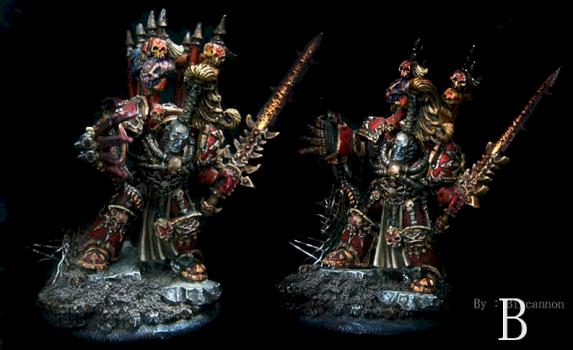 Chaos Space Marine Abaddon The Despoiler by niqueyes