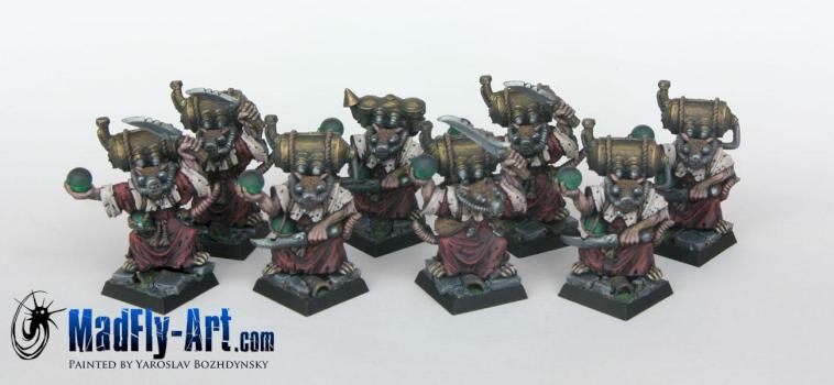 Skaven Poison Wind Globadiers by MadFlyArtStudio