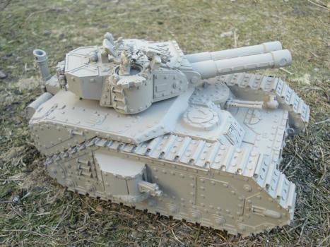 Scratch Built Imperial Guard Macharius by Theambit