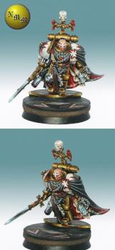 Black Templars High Marshall Helbrecht by nels0nmac