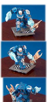 Terminator with Lightning Claws - In Tyranid Head by mekman