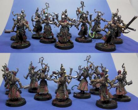 dark eldars unit/gorgones unit by Papyrus