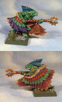 Skink Celestial Priest by Bobtail the T`hik`erer