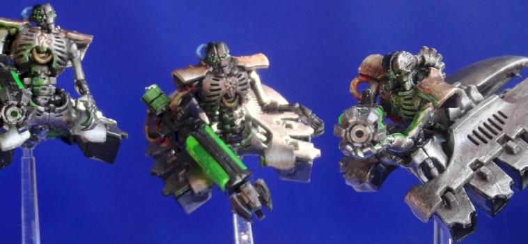 necron Heavy destroyers by NemesisNow